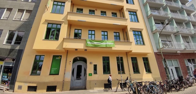 Die Bundesgeschäftsstelle der Grünen in Berlin