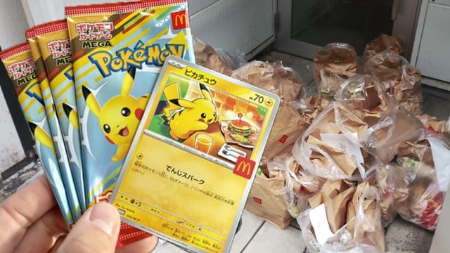 Pokemon card scalpers waste food at mcdonald's