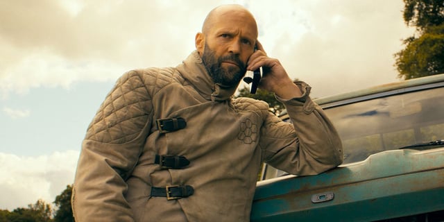 Jason Statham as Adam Clay in The Beekeeper (2024)