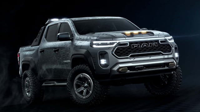 2026 ram dakota nightfall concept