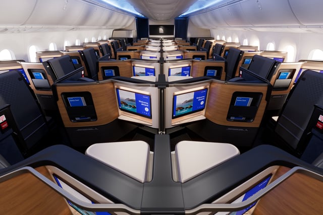 United Unveils the Elevated Aircraft Interior: Higher Standard of Premium International Travel Includes New Business Class Suites, Caviar Service and Largest Seatback Screens in the U.S. on new 787 Dreamliners