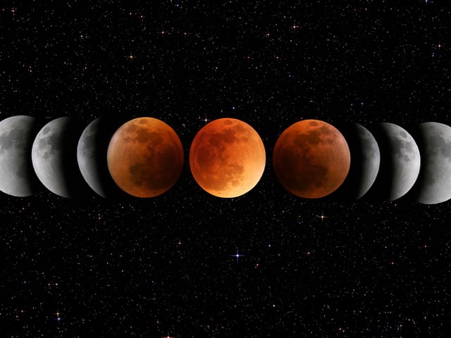 Eclipse lunar del 17 de septiembre 2024: todo lo que tenés que saber según la astrología. Foto: ilustración Shutterstock