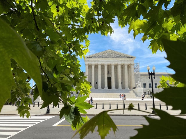 The US Supreme Court is seen in this June 2024 photo.