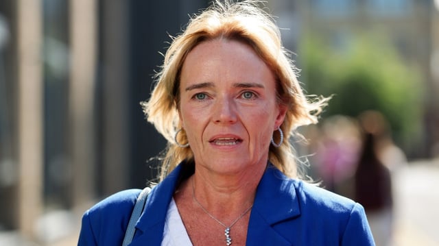 Sandie Peggie was suspended over her objections to a biological man using women’s changing rooms at Victoria Hospital in Kirkcaldy
