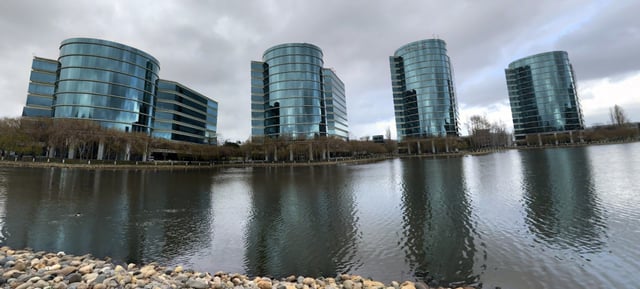Oracle America campus on Oracle Parkway in Redwood City.
(Google Maps)