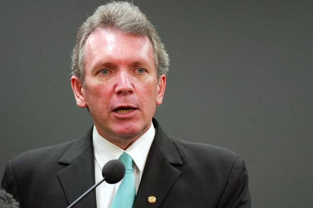 Mark McArdle, pictured as Queensland Liberal leader in 2007. Picture: AAP.