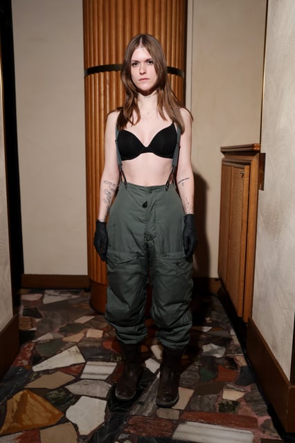 PARIS, FRANCE - MARCH 05: Hayden Silas Anhedönia, aka Ethel Cain, attends the after show of the Miu Miu Womenswear Fall/Winter 2024-2025 show as part of Paris Fashion Week on March 05, 2024 in Paris, France. (Photo by Victor Boyko/Getty Images for Miu Miu)