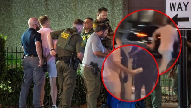 Sean Dunn, de 37 años, fue acusado de agresión grave después de presuntamente arrojar un sándwich a un agente del Servicio de Aduanas y Protección de Fronteras en Washington DC.