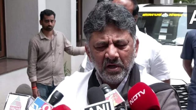 Karnataka deputy chief minister DK Shivakumar suggested flyovers as a potential solution for Bengaluru's traffic.