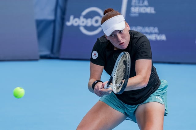 Die Hamburgerin Ella Seidel hat ihr Achtelfinale beim Masters-Turnier in Cincinnati verloren.