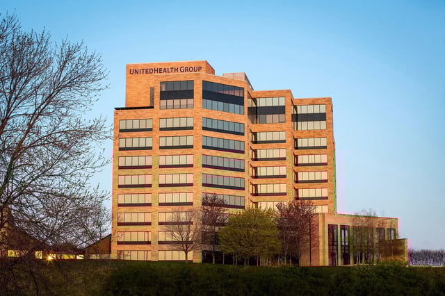 UnitedHealth Group's headquarters building is seen in Minnetonka, Minnesota, U.S., in this handout picture taken in 2019. UnitedHealth Group/Handout via REUTERS  THIS IMAGE HAS BEEN SUPPLIED BY A THIRD PARTY. MANDATORY CREDIT/File Photo