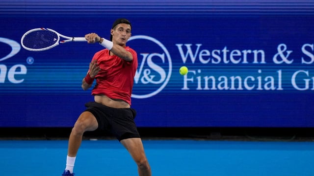 Terence Atmane, World No. 136, reached the Cincinnati Masters semi-final (Reuters Photo)