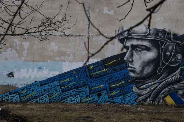 A Kharkiv, en février 2024. 