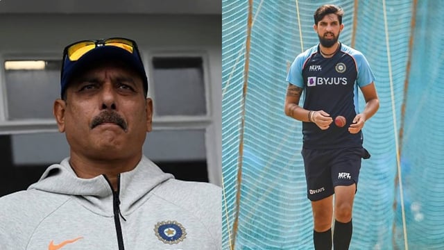 Ishant Sharma spoke about an incident with Ravi Shastri