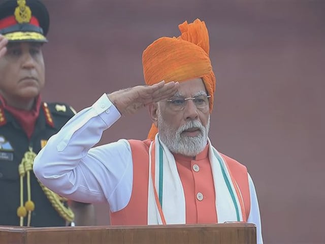 PM Modi Delivers Longest-Ever Independence Day Speech of 103 Minutes from Red Fort