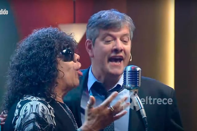 La Mona Jiménez pasó por el programa de Pergolini.