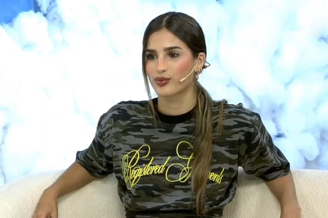 Juli Poggio en el ciclo de Mariano Iúdica para Infobae. (Foto: Captura de pantalla)