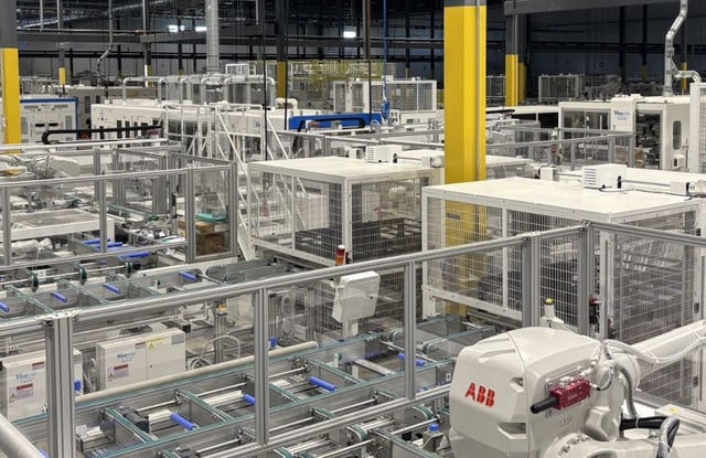 Inside the Wilmer panel assembly factory.