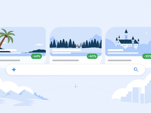Illustration of how Google Flight deals would work