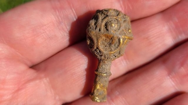 The gold object discovered in Northumberland