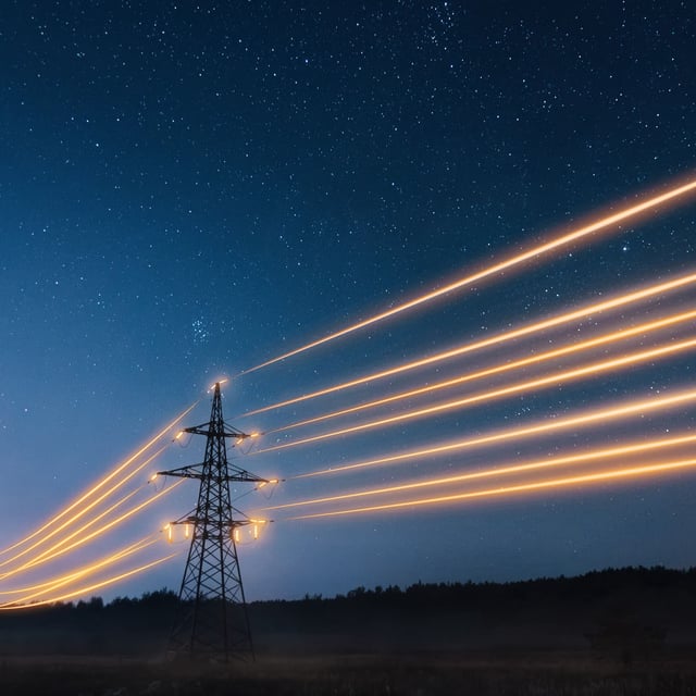 Electricity transmission towers