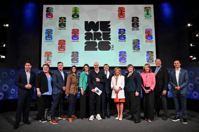 The 2026 FIFA World Cup will be held in the United States, Canada, and Mexico, from June 11 to July 19, 2026. (ANGELA WEISS/AFP/Getty Images North America/TNS)