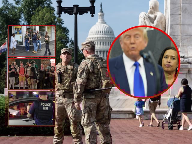 Washington demanda orden de Trump para tomar control de la policía ante aumento de presencia federal. | Crédito: AP
