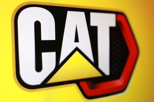 The Caterpillar logo is seen in this illustration taken August 3, 2025. REUTERS/Dado Ruvic/Illustration/File Photo