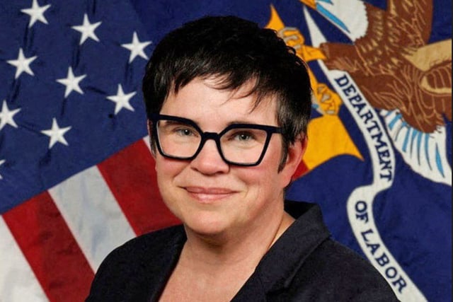Former commissioner of the Bureau of Labor Statistics, Erika McEntarfer. 