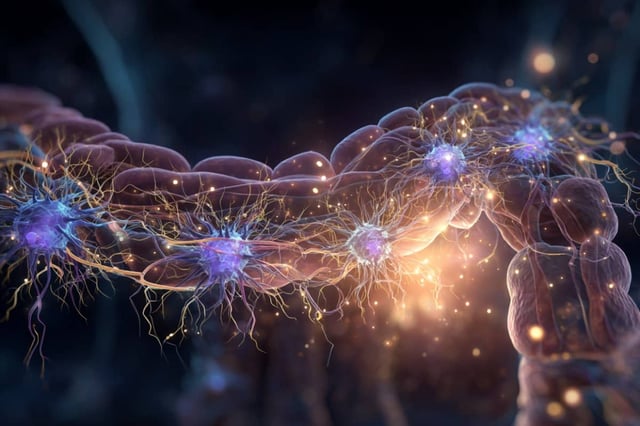 These findings indicate that the immune-nervous system communication identified in mice is also present in humans, highlighting the enteric nervous system as a promising therapeutic target for inflammatory bowel disease. Credit: Neuroscience News