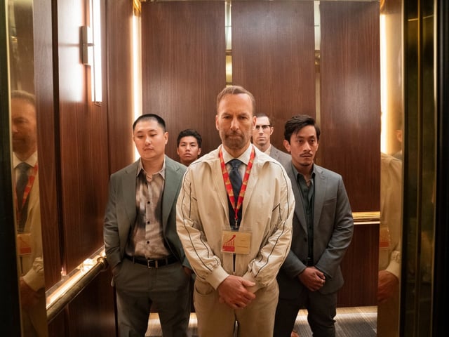 Bob Odenkirk as Hutch Mansell in &#34;Nobody 2.&#34; (Allen Fraser/Universal Pictures via AP)