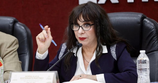 Norma Alicia Bustamante, Alcaldesa de Mexicali. Foto: X @GobiernoMxl