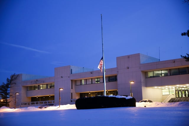 The Illinois State Police District Chicago Headquarters on Feb. 12, 2015, in Des Plaines. (Armando L. Sanchez/Chicago Tribune)