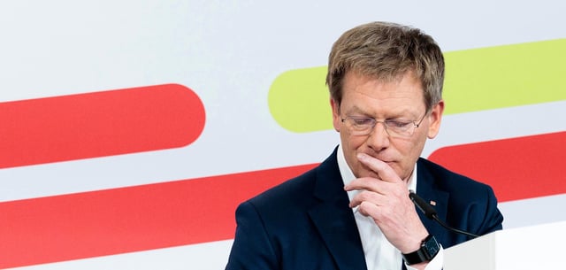 Am Ende: Bahnchef Richard Lutz