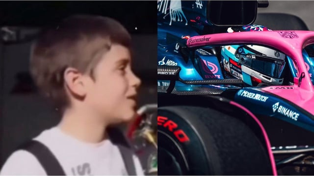 Alpine compartió un video inédito de Colapinto de niño: \"Mi sueño es llegar a la Fórmula 1\"