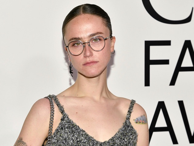 Title: 2024 CFDA Fashion Awards
Image ID: 24305059329519
Article:  Ella Emhoff attends the CFDA Fashion Awards at the American Museum of Natural History on Monday, Oct. 28, 2024, in New York. (Photo by Evan Agostini/Invision/AP)