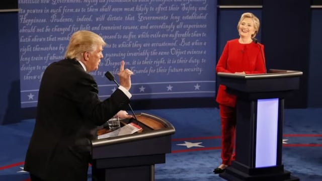 Hillary Clinton said that she would nominate Trump for a Nobel Peace Prize. (File Photo: AP)