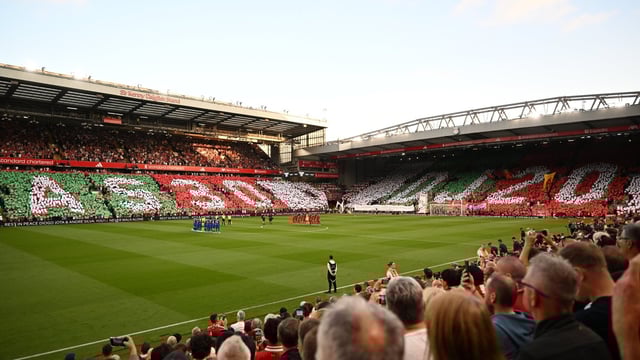 Homenaje Diogo Jota en Liverpool