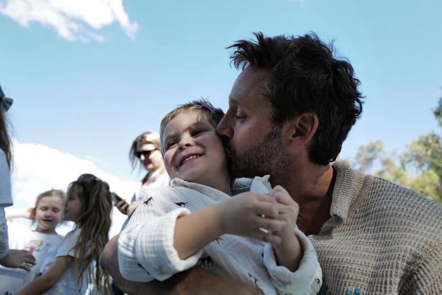 Amancio, el hijo menor de la China Suárez y Benjamín Vicuña. (Gentileza Instagram)