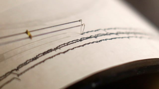 The earthquake struck near Queensland, Australia.