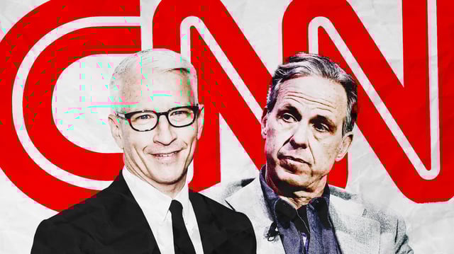 Anderson Cooper and Jake Tapper