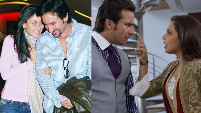 Kareena Kapoor Khan, Saif Ali Khan and Rani Mukerji