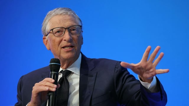 Bill Gates once role-played as a college dropout applying for his first job. (Photo: AFP)