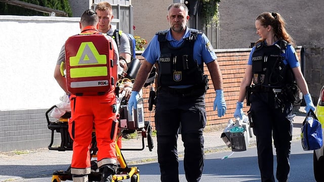 Einbrecher in Griesheim versucht Frau zu vergewaltigen und wird von SEK überwältigt.
