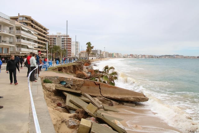 La playa de Calonge i Sant Antoni