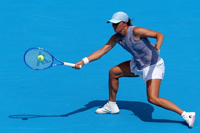 Tras la eliminación de las dos mejores del ranking WTA, Iga Swiatek pasó a ser la máxima favorita a quedarse con el título