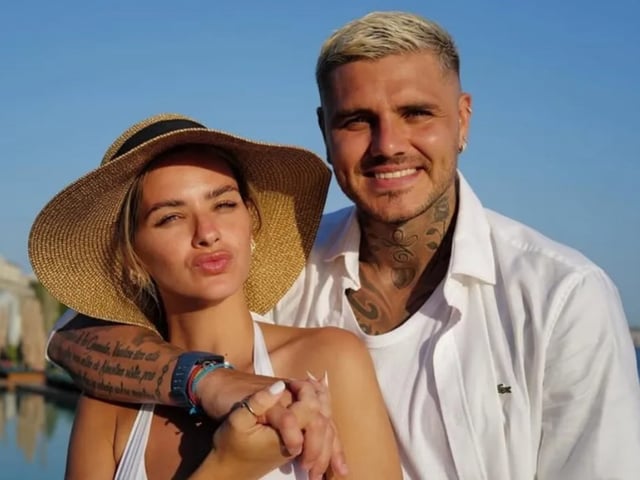 La romántica dedicatoria de Mauro Icardi a la China Suárez con indirectas a Wanda Nara tras su regreso a las canchas