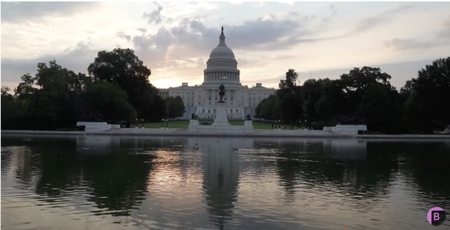 A view of the U.S. Capitol.