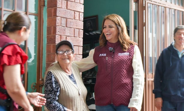 Continúa Fabiola Alanís con jornada de afiliación a Morena