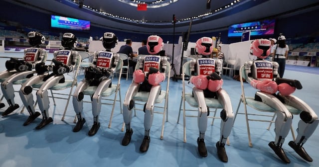 Los robots jugando futbol ya es cosa del presente.
